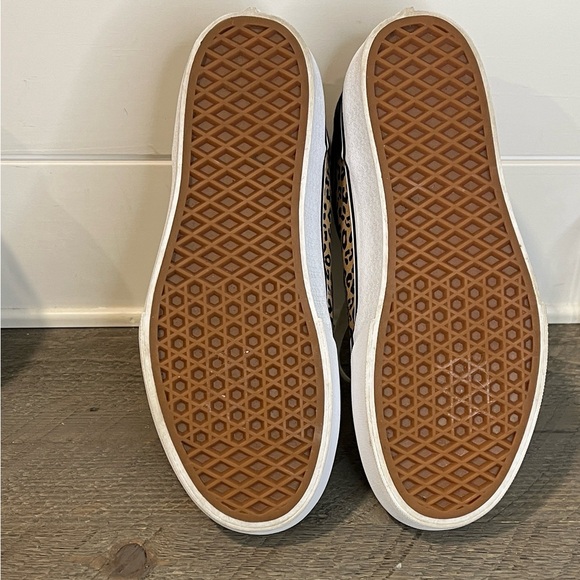 Vans Ward Hi Platform Cheetah Leopard Skate High Top Shoes - Size 8.5 - Picture 8 of 8